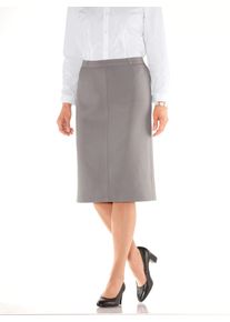 Classic Basics Damen Schlupfrock, grau, Gr. 40, unifarben, 100% Polyester, Röcke