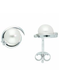 Adelia´s ADELIA ́S Damen Paar Ohrhänger "1 Paar 925 Silber Ohrringe / Ohrstecker mit Zirkonia", Damen, Silber 925 (Sterlingsilber), silber, Silber 925