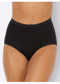 Nina von C. Damen Hüftslip, Gr. 40, schwarz, 95% Baumwolle, 5% Elasthan, Unterhosen