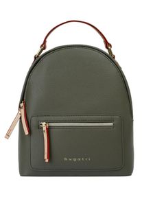Bugatti Cityrucksack "ELLA", grün, Kunstfaser, unifarben, modisch, Rucksäcke