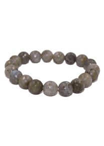 Firetti Damen Armband "Schmuck Geschenk Armschmuck Armkette Edelstein Farbstein Labradorit", Stein-Silikon, grau, Stein, Silikon, Armbänder, Made in