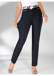 Stehmann Damen Thermohose, schwarz, Gr. 19, unifarben, 76% Viskose, 21% Polyamid, 3% Elasthan, Hosen