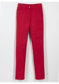 Classic Basics Damen Bequeme Jeans, rot, Gr. 48, unifarben, 98% Baumwolle, 2% Elasthan, Jeans