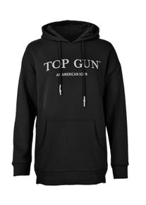 Top Gun Damen Kapuzenpullover "TG20214003", schwarz, Gr. XXL, Obermaterial: 100% Baumwolle, Pullover