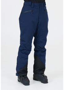 WHISTLER Herren Skihose "Mastro", blau, sportlich, Gr. S, unifarben, 88% Nylon, 12% Elasthan, Hosen, mit funktionaler Isolierung und