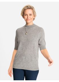 CLASSIC Damen Kaschmirpullover "Kaschmir-Pullover", grau, Gr. 36, meliert, 100% Kaschmir, Pullover