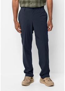 Jack Wolfskin Herren Outdoorhose "DESERT PANTS M", blau, Gr. 48, OBERSTOFF: 95% POLYAMID, 5% ELASTHAN; Futter: 65% POLYESTER, 35% BAUMWOLLE, Hosen