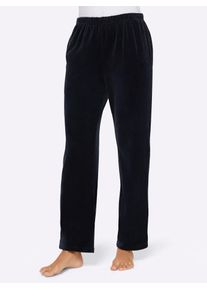 feel good Damen Nickihose, Gr. 18, blau, 80% Baumwolle, 20% Polyester, unifarben, Hosen