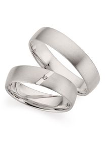 Phoenix PHÖNIX Damen Trauring "Schmuck Geschenk Silber 925 Trauring Ehering LIEBE versch. Varianten", 69, ohne Brillant, Silber 925 (Sterlingsilber), 5mm,