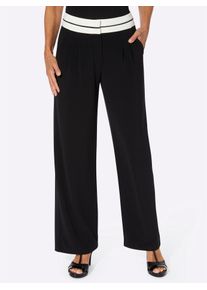 Lady Damen Webhose, schwarz, Gr. 19, unifarben, 95% Polyester, 5% Elasthan, Hosen