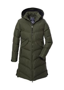Killtec Kinder Steppmantel "KOW 167 GRLS QLTD CT", grün, sportlich, Gr. 140, 100% Polyester, Mäntel