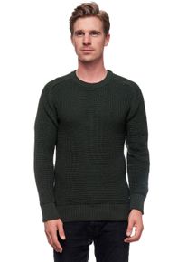 Rusty Neal Herren Strickpullover, grün, casual, Gr. XXL, unifarben, 50% Baumwolle, 50% Polyacryl, Pullover, in sportlichem Design