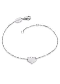 Engelsrufer Damen Silberarmband "Herz, ERB-LILHEART, ERB-LILHEART-G, ERB-LILHEART-R", Silber 925 (Sterlingsilber), silber, Silber 925