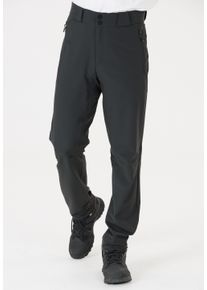 WHISTLER Herren Softshellhose "Gerd", grau, casual, Gr. S, unifarben, 92% Polyester, 8% Elasthan, Hosen, mit praktischer 4-Wege-Stretchfunktion