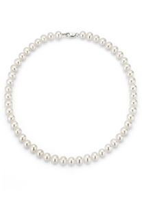 Firetti Damen Perlenkette "Schmuck Geschenk Halsschmuck Halskette Perle", 45, Silber 925 (Sterlingsilber)-Perlen, bunt, Silber 925 (Sterlingsilber),