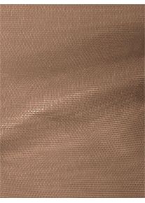 Silca Damen Halterlose Strümpfe, Gr. 5, braun, 86% Polyamid, 14% Elasthan, Socken