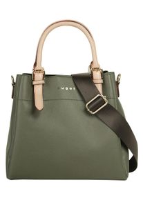 Bugatti Damen Henkeltasche "ELLA", grün, Kunstfaser, unifarben, Taschen