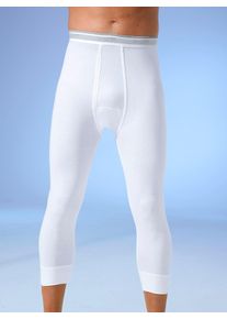 Bugatti Herren Lange Unterhose, Gr. 6, weiß, 100% Baumwolle, Unterhosen