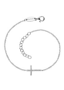 Engelsrufer Damen Silberarmband "Armband, Armkette, Kreuz, ERB-LILCROSS-ZI", Silber 925 (Sterlingsilber), silber, Silber 925 (Sterlingsilber),