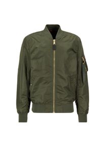 Herren Bomberjacke "Alpha Industries Men - Bomber Jackets MA-1 VF LW", grün, Gr. S, Alpha Industries, Obermaterial/Futter: 100% Nylon, Jacken
