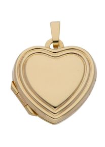 Adelia´s ADELIA ́S Damen Ketten-Anhänger "333 Gold Medaillon Anhänger", Gold, gold, Gold, Schmuckanhänger, Goldschmuck für Damen