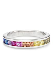 Bruno Banani Damen Fingerring "Schmuck Geschenk Silber 925 Damenring", 59, Silber 925 (Sterlingsilber), 3,8mm, bunt, Silber 925 (Sterlingsilber),