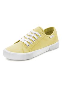 Lascana Damen Sneaker, Gr. 38, gelb, Obermaterial: 100% Textilmaterial. Futter: 100% Textilmaterial. Decksohle: 100% Textilmaterial. Laufsohle: 100%