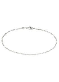 Bruno Banani Damen Armband "Schmuck Geschenk Silber 925 Armschmuck Armkette Figarokette", 19, Silber 925 (Sterlingsilber), silber, Silber 925
