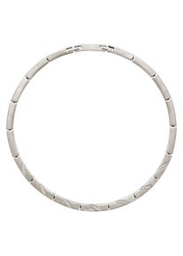 TITANIA Damen Collier "Halsketten", Titan, grau, Titan, Halsketten