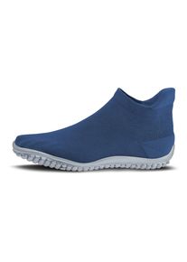 Leguano Damen Barfußschuh "SNEAKER", Gr. XXL, blau, Textil, sportlich, Schuhe, Bequemschuh, Komfortschuh für Maschinenwäsche geeignet