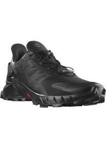 Salomon Trailrunningschuh "SUPERCROSS 4", Gr. 42,5, schwarz, Textil, Synthetik, sportlich, Schuhe, Trailrunningschuhe