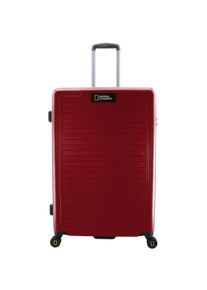 Koffer "CRUISE", National Geographic, rot, Polyester, elegant, Koffer, mit praktischem TSA-Schloss