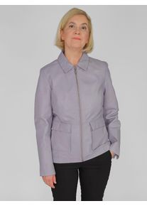 JCC Damen Lederjacke "3102222", lila, Gr. 38, Oberstoff: 100% Lammleder / Innenfutter: 100% Polyester, Jacken