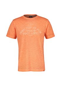 Lerros Herren T-Shirt "Lerros Herren T-Shirt mit Alloverprint", orange, Gr. 6XL, 100% Baumwolle, Shirts
