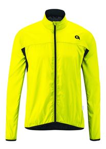 Gonso Herren Fahrradjacke "Serru", gelb, Gr. XXL, 100% Polyester, Jacken, leichte Herren Windjacke, lockerer Windbreaker, Radjacke