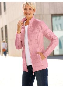 Classic Basics Damen Steppjacke, rosa, Gr. 42, unifarben, 100% Polyester, Jacken