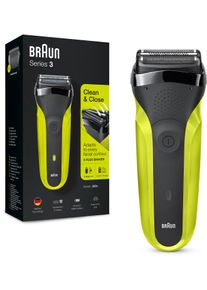 Braun Elektrorasierer "Series 3 300", grün, Elektrorasierer