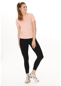 Endurance Damen Funktionstights "Tata", schwarz, sportlich, Gr. 46, unifarben, 77% Nylon, 23% Elasthan, Hosen, mit kühlender Funktion