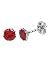 Firetti Damen Paar Ohrstecker "Schmuck Geschenk Silber 925 Ohrschmuck", Silber 925 (Sterlingsilber), bunt, Silber 925 (Sterlingsilber), Ohrringe, mit