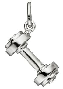 Jobo Damen Ketten-Anhänger "Anhänger Hantel", Silber 925 (Sterlingsilber), silber, Silber 925 (Sterlingsilber), Schmuckanhänger, 925 Silber