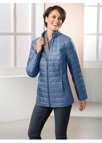 Classic Basics Damen Steppjacke, blau, Gr. 44, unifarben, 100% Polyester, Jacken
