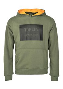 Top Gun Herren Kapuzenpullover "TG20213015", grün, Gr. XXL, Obermaterial: 100% Baumwolle, Pullover