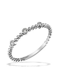 Goldmaid Damen Diamantring, 18,5, Weißgold 333-Weißgold 375-Weißgold 585-Weißgold 750, silber, Weißgold 333, Weißgold 375, Weißgold 585, Weißgold