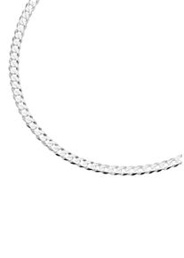 Firetti Damen Kette ohne Anhänger "Schmuck Geschenk Silber 925 Halsschmuck Halskette Panzerkette", 45, Silber 925 (Sterlingsilber), B: 4,9mm, silber,