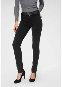 Levi's LEVI'S Damen Slim-fit-Jeans "311 Shaping Skinny", schwarz, casual, Gr. 29, leichte Abriebeffekte, Denim/Jeans, Obermaterial: 78% Baumwolle, 21%