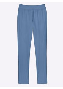 Classic Basics Damen Webhose, blau, Gr. 21, unifarben, 72% Viskose, 25% Polyamid, 3% Elasthan, Hosen