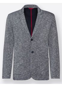 Marco Donati Herren Anorak, blau, Gr. 48, meliert, unifarben, 80% Baumwolle, 20% Polyester, Jacken