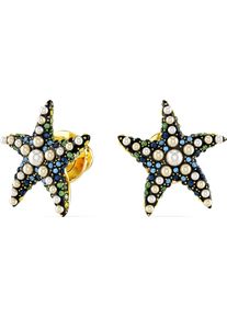 Swarovski Damen Paar Ohrstecker "Idyllia, Seestern, 5684162", Metall-Perlen, gold, Metall, Perlen, Ohrringe, mit Swarovski Kristall - mit Swarovski