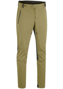 Gonso Herren Fahrradhose "SKARN LIGHT M", grün, Gr. S, 100% Polyester, Hosen, lange Herren Radhose, Softshell-Hose mit Ventilation am Innenbein