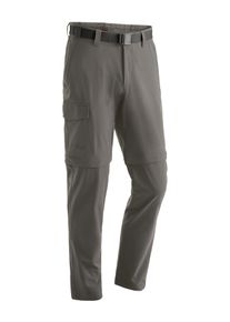 Maier Sports Herren Funktionshose "Torid slim zip", braun, Gr. 56, 90% Polyamid, 10% Elasthan, Hosen, Herren Wanderhose, zipp-off Outdoor-Hose, 4